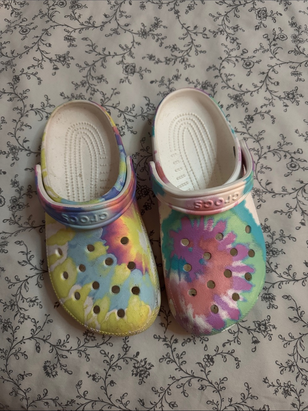 Tie-Dye Crocs
